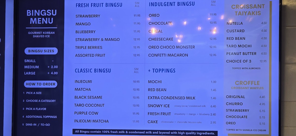 Snow City Cafe Menu - Image 4