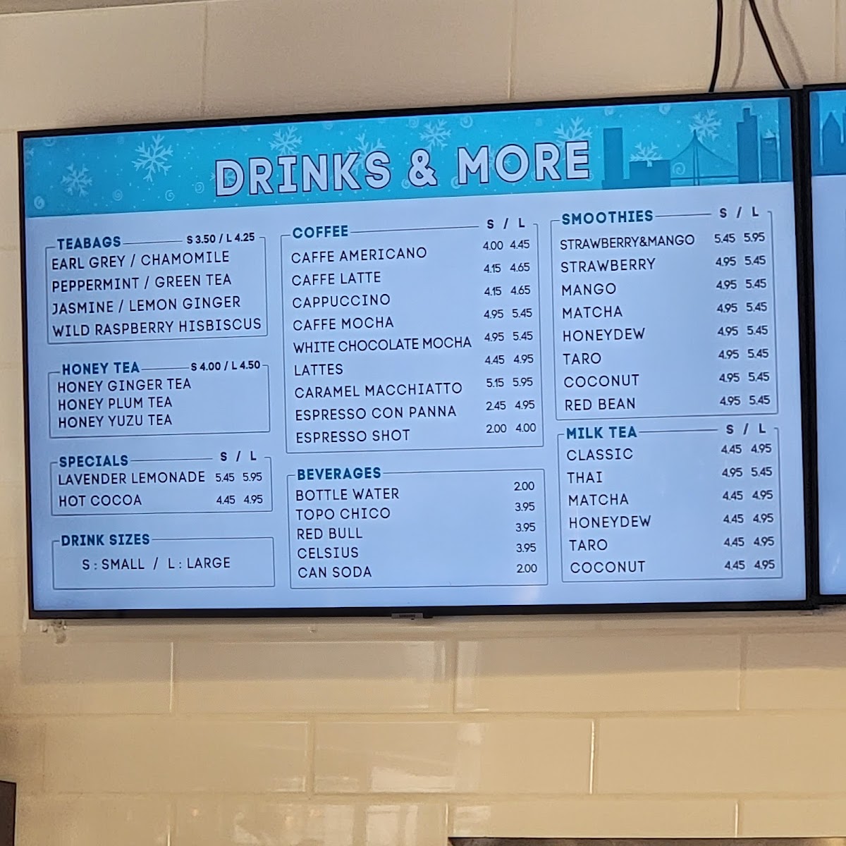 Snow City Cafe Menu - Image 5